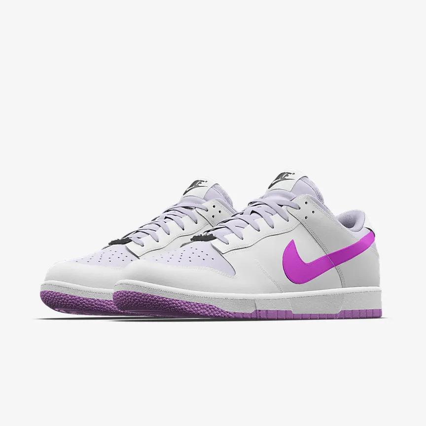 Giày Nike Dunk Low Unlocked By You Nữ Trắng Hồng